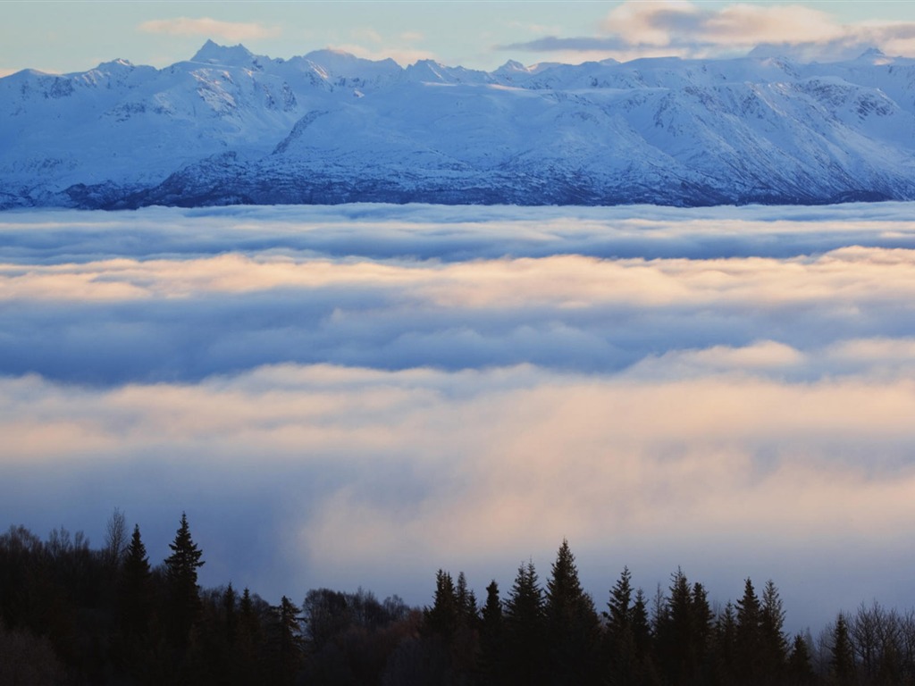Fond d'écran paysage de l'Alaska (2) #13 - 1024x768