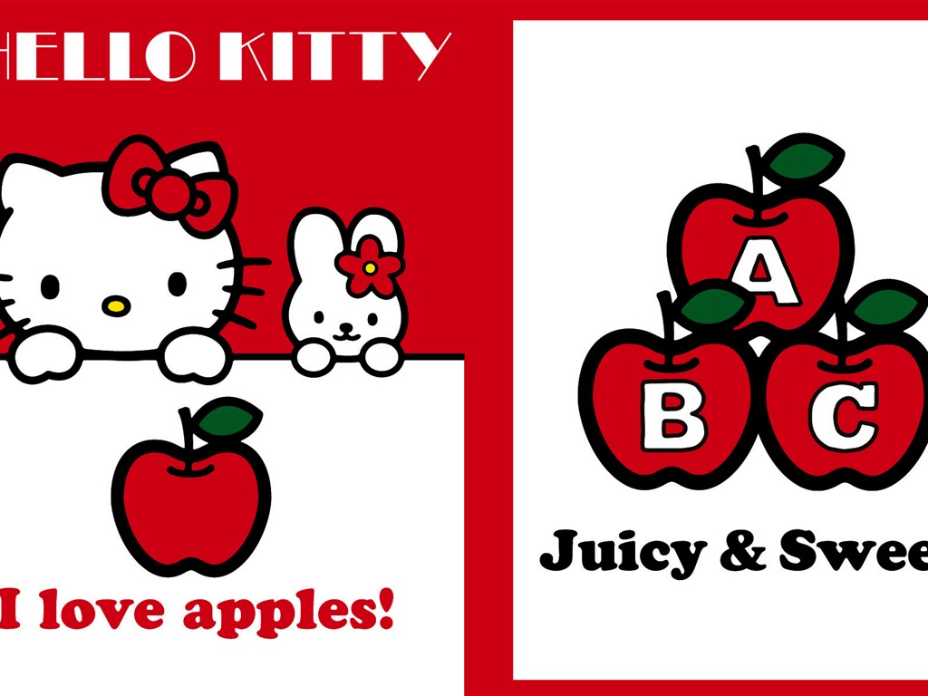 HelloKitty 壁紙(二) #11 - 1024x768