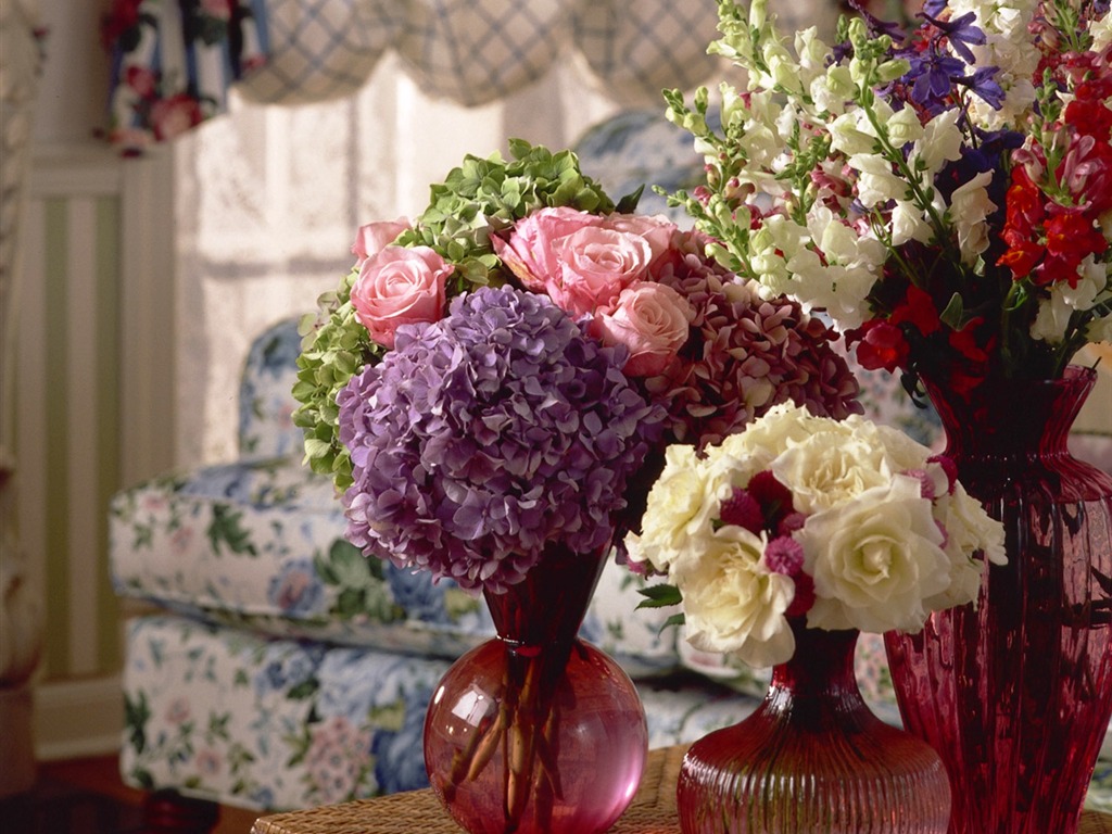Cubierta floral fondo de pantalla (2) #19 - 1024x768