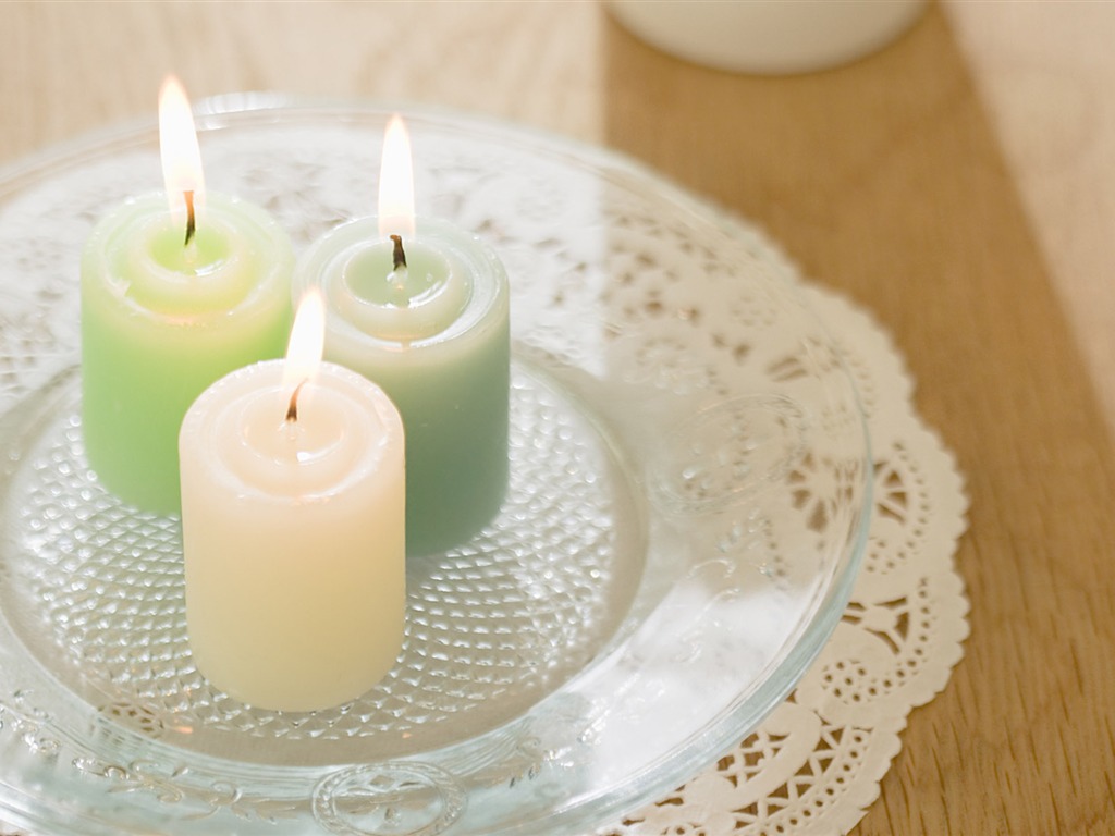 Candlelit wallpaper (5) #2 - 1024x768