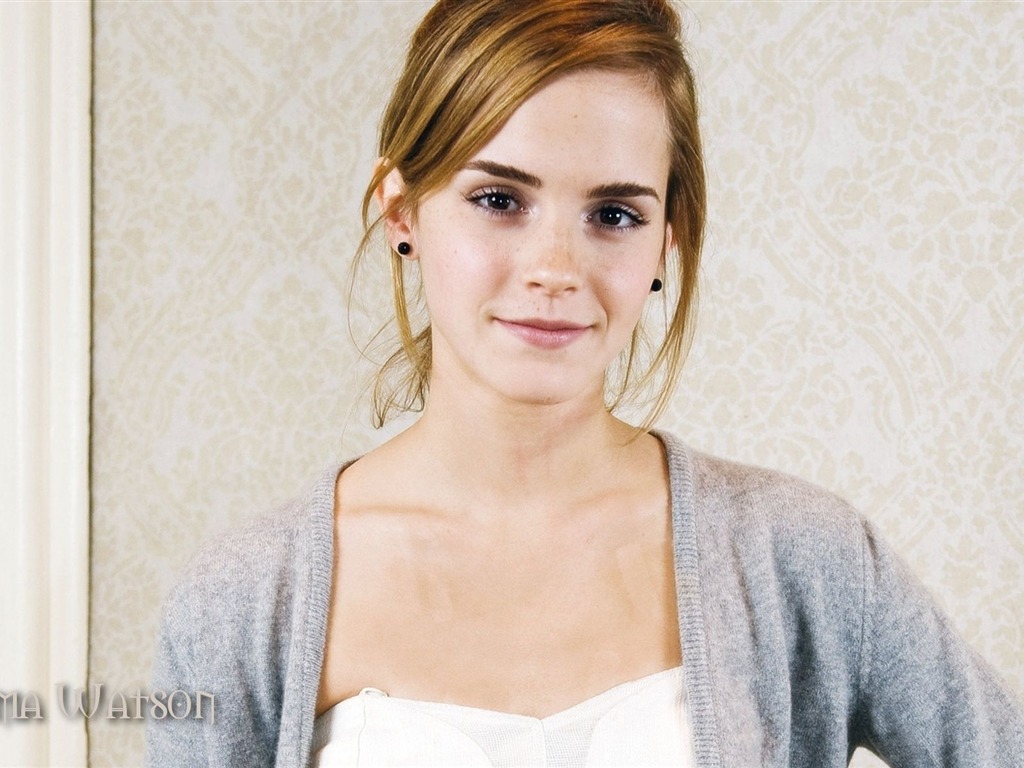 Emma Watson krásnou tapetu #33 - 1024x768