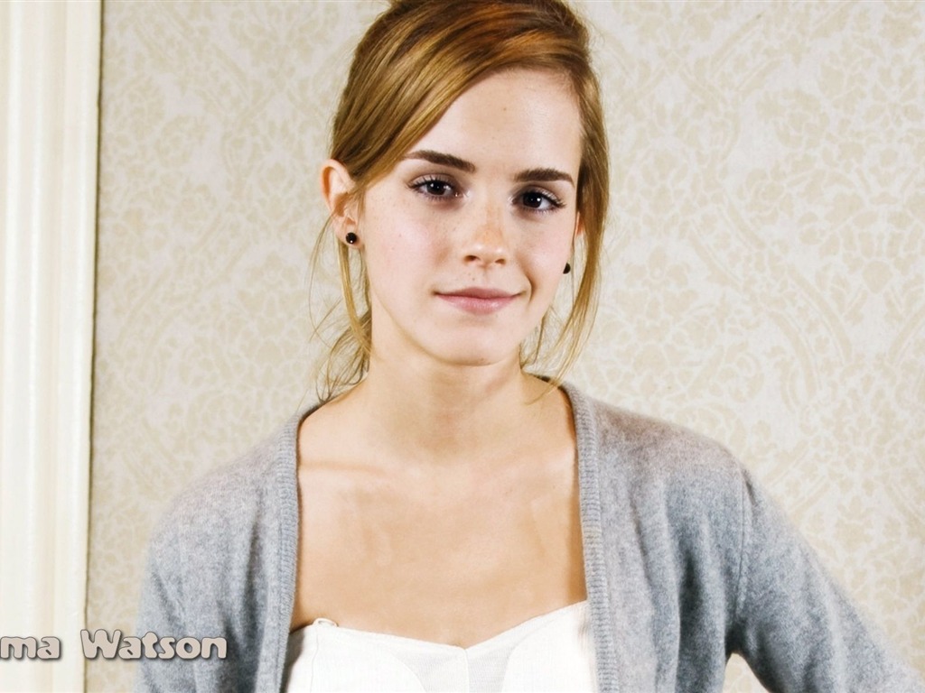 Emma Watson krásnou tapetu #34 - 1024x768
