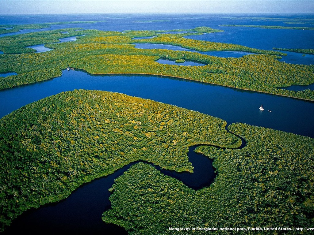 Yann Arthus - Bertrand는 공중 사진 촬영이 월페이퍼 경이로움 #5 - 1024x768