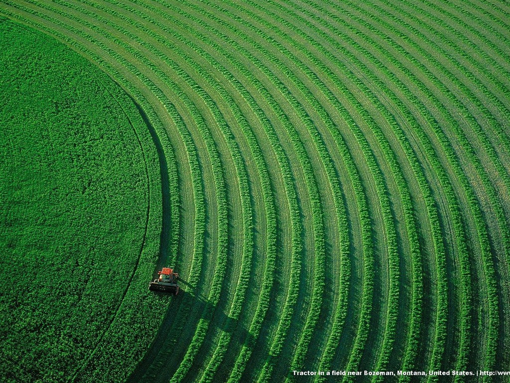 Yann Arthus-Bertrand photographie aérienne merveilles fonds d'écran #12 - 1024x768