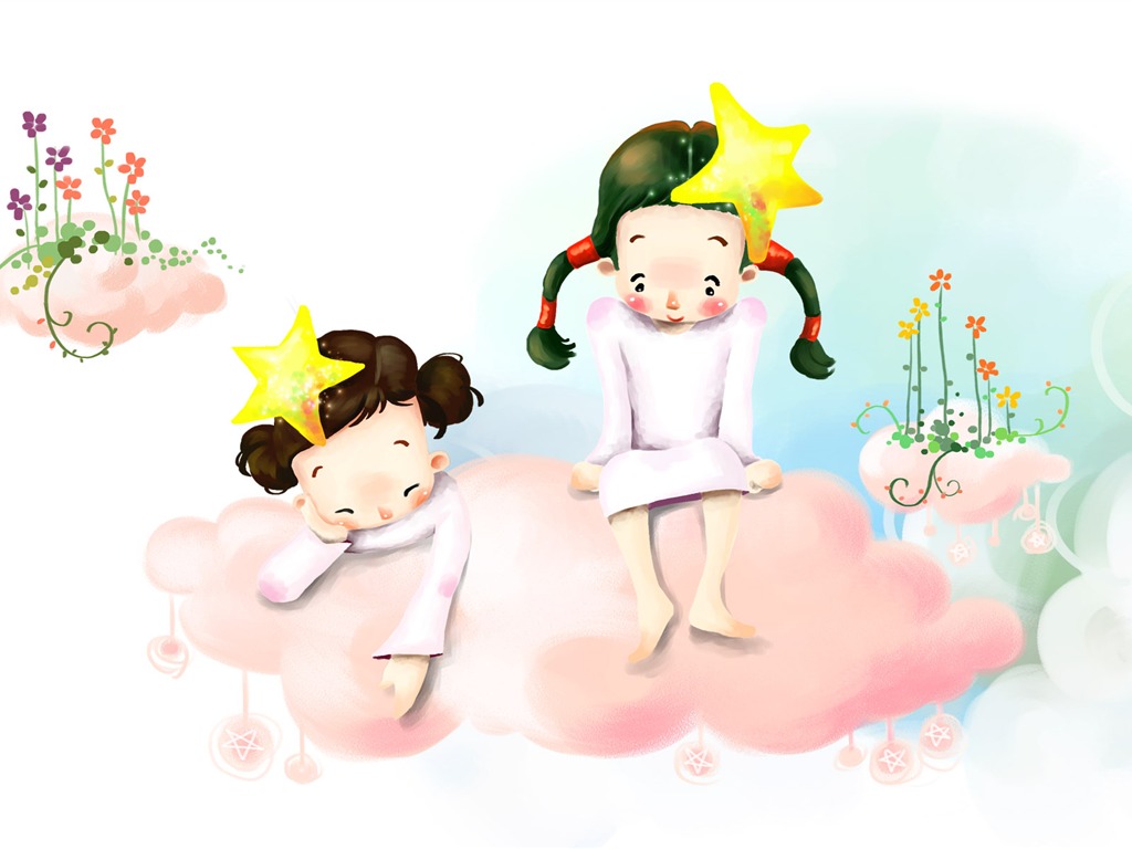 Widescreen wallpaper childhood dream (1) #5 - 1024x768