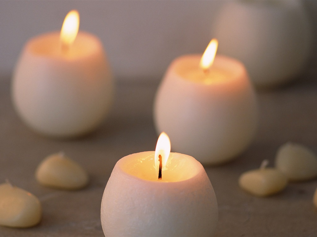 Fondos de escritorio de luz de las velas (6) #15 - 1024x768