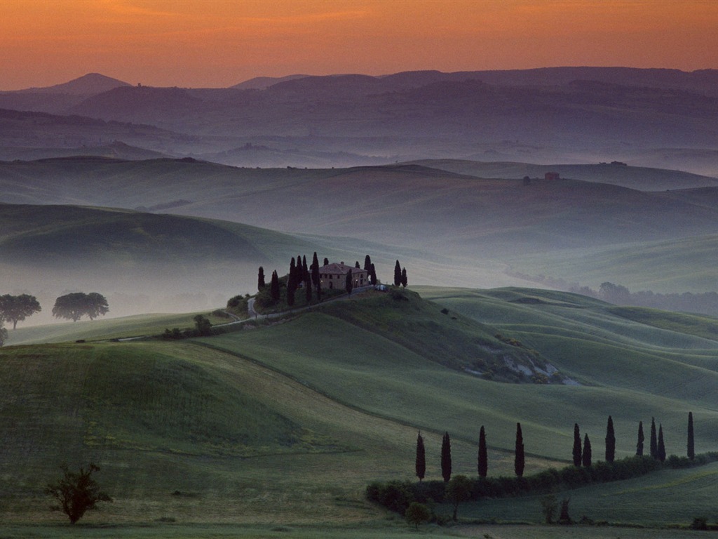 Paisaje italiano fondo de pantalla (1) #3 - 1024x768