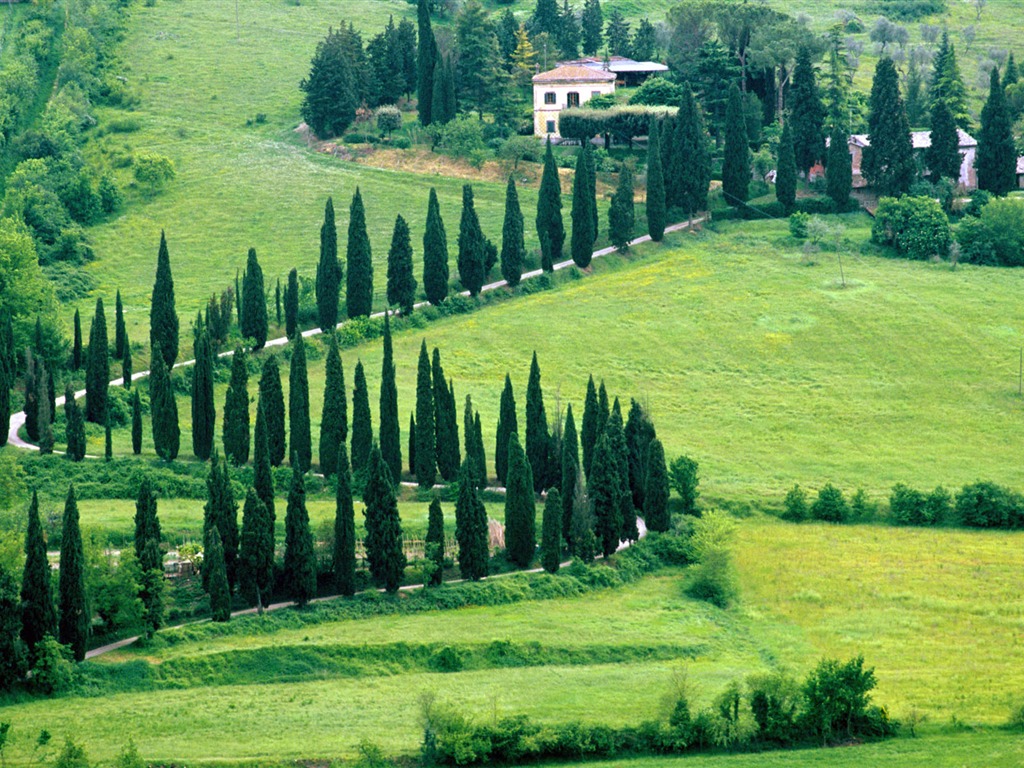 Paisaje italiano fondo de pantalla (2) #14 - 1024x768