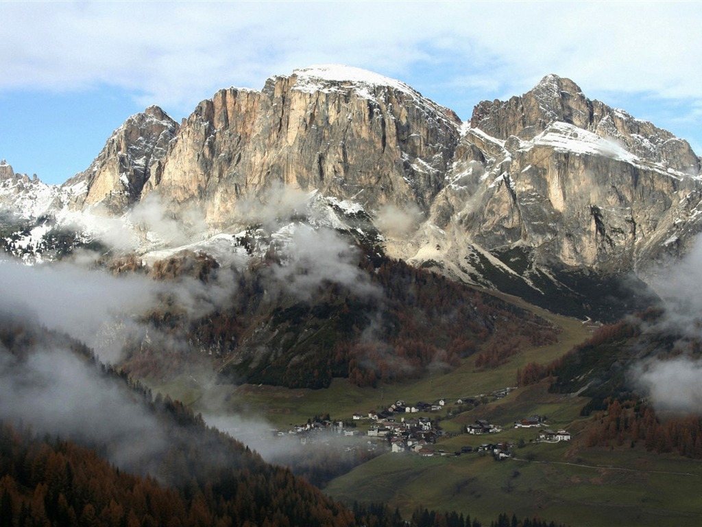 Paisaje italiano fondo de pantalla (2) #16 - 1024x768