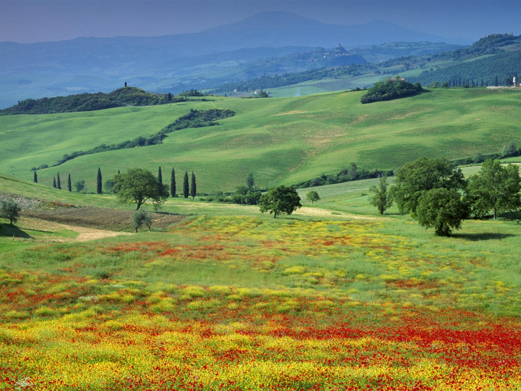 Paisaje italiano fondo de pantalla (2) #19 - 1024x768