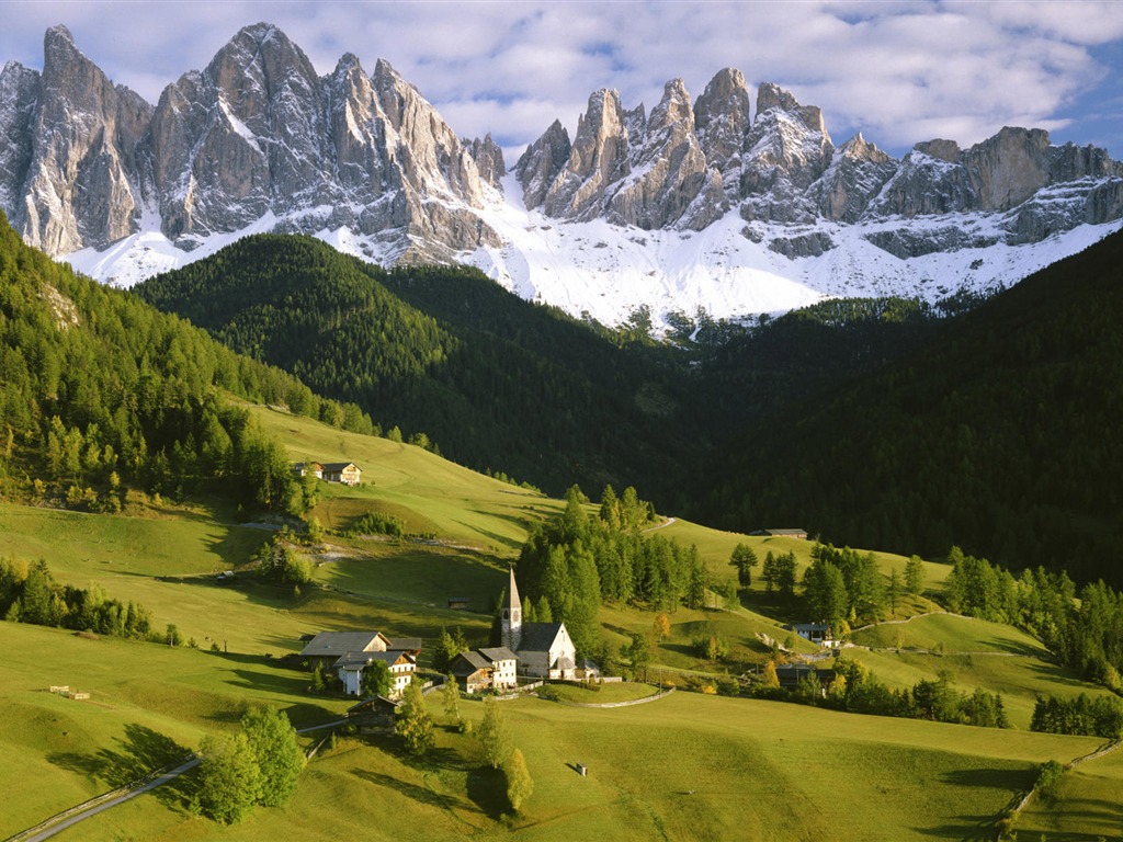 Italienische Landschaft Wallpaper (2) #20 - 1024x768