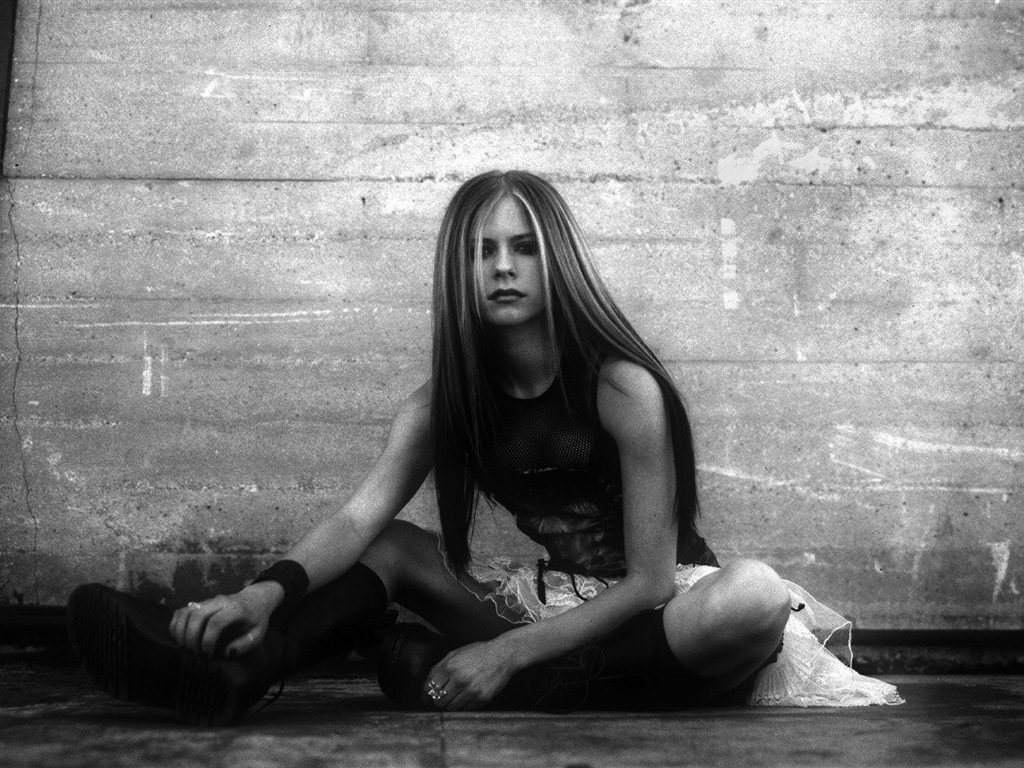 Avril Lavigne schöne Tapete (2) #7 - 1024x768