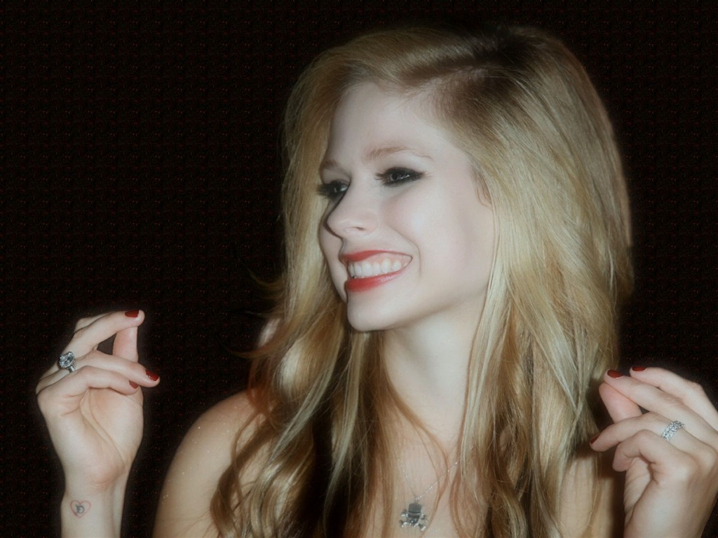 Avril Lavigne 艾薇兒·拉維尼 美女壁紙(二) #12 - 1024x768