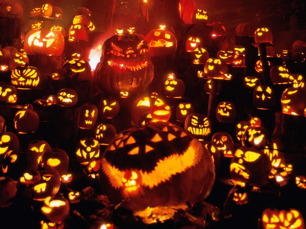 Halloween Téma Tapety na plochu (1) #5 - 1024x768