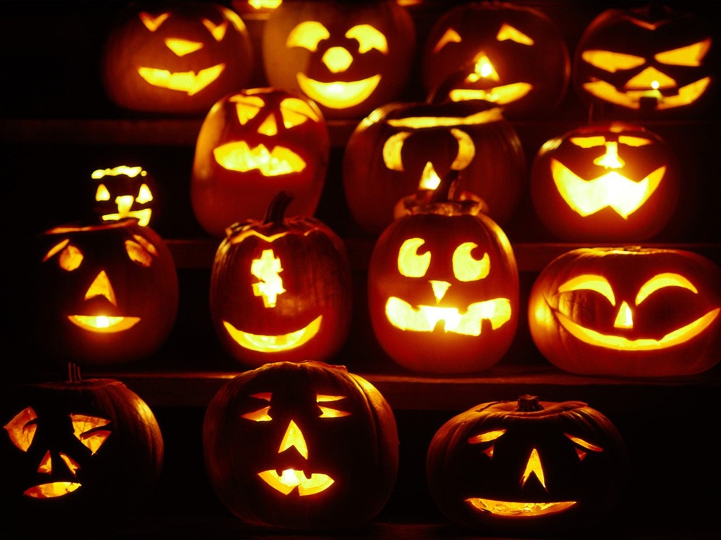 ハロウィーンのテーマの壁紙 (1) #6 - 1024x768