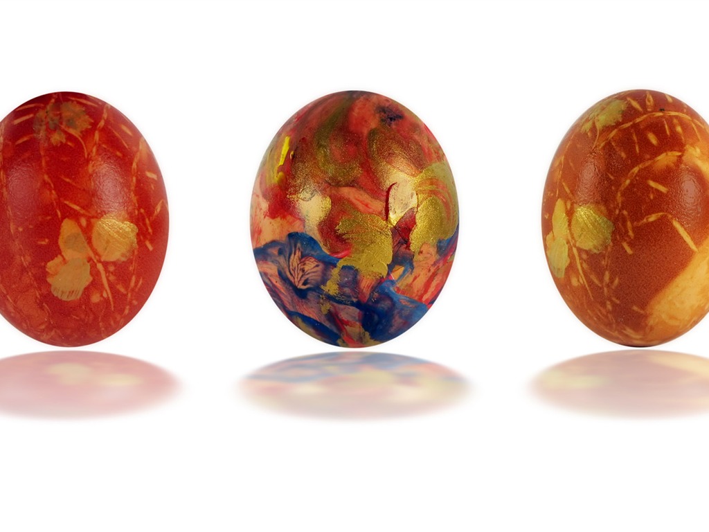 Velikonoční vajíčko tapetu (4) #14 - 1024x768