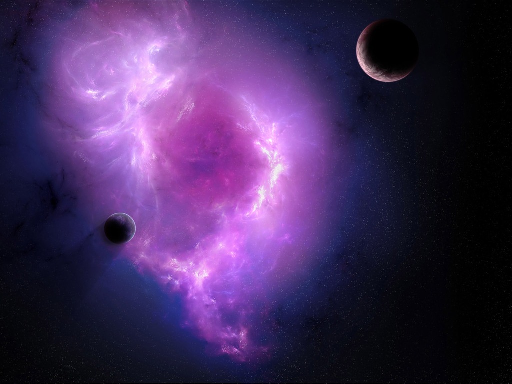 寬屏星空地球 壁紙(一) #10 - 1024x768