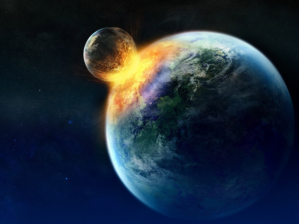 寬屏星空地球 壁紙(一) #11 - 1024x768