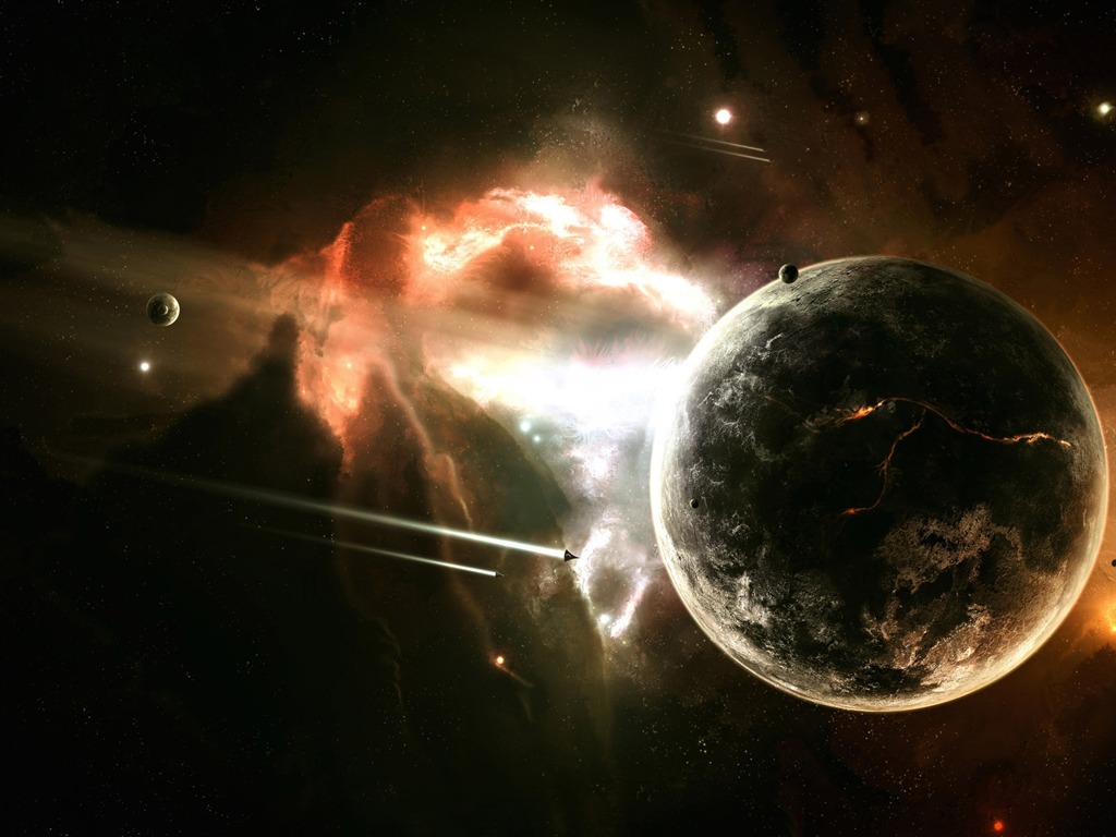 ワイド壁紙星地球 (1) #20 - 1024x768