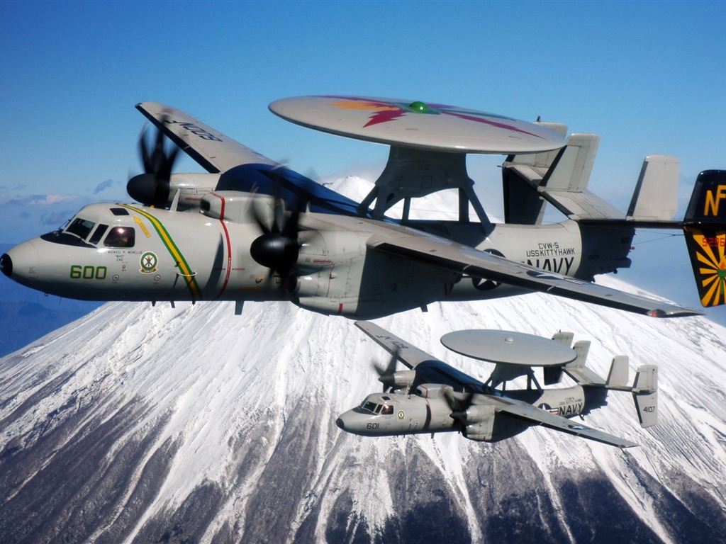 HD wallpaper military aircraft (6) #5 - 1024x768