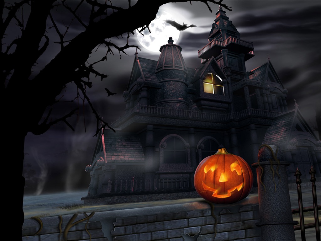 Halloween Theme Wallpapers (4) #3 - 1024x768