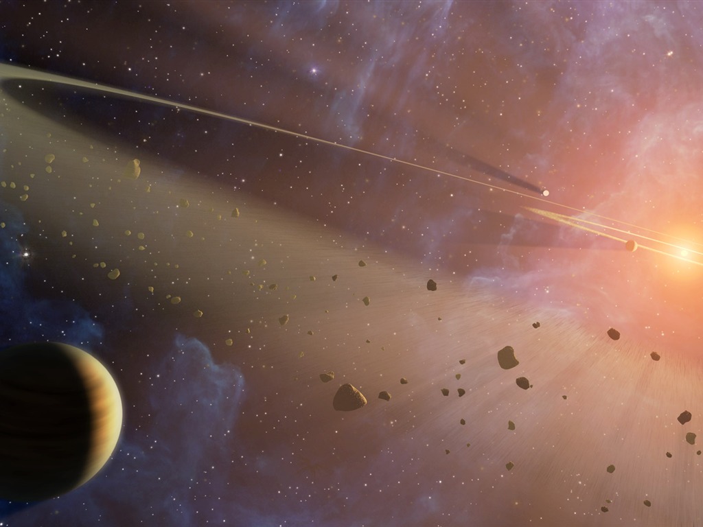 Widescreen wallpaper Star Earth (2) #12 - 1024x768