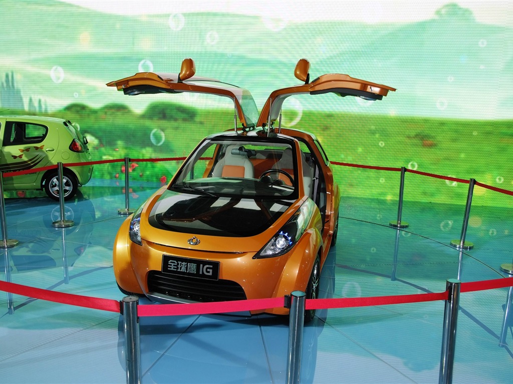 2010北京國際車展香車(螺紋鋼作品) #3 - 1024x768