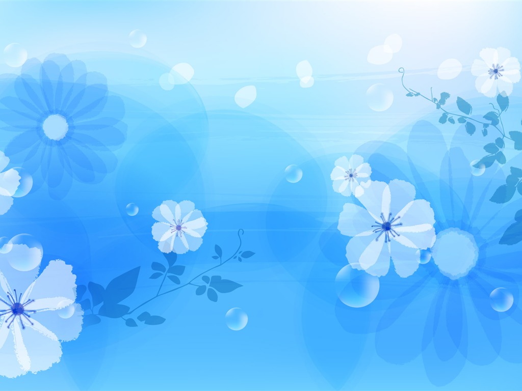 炫彩花紋 壁紙(七) #18 - 1024x768