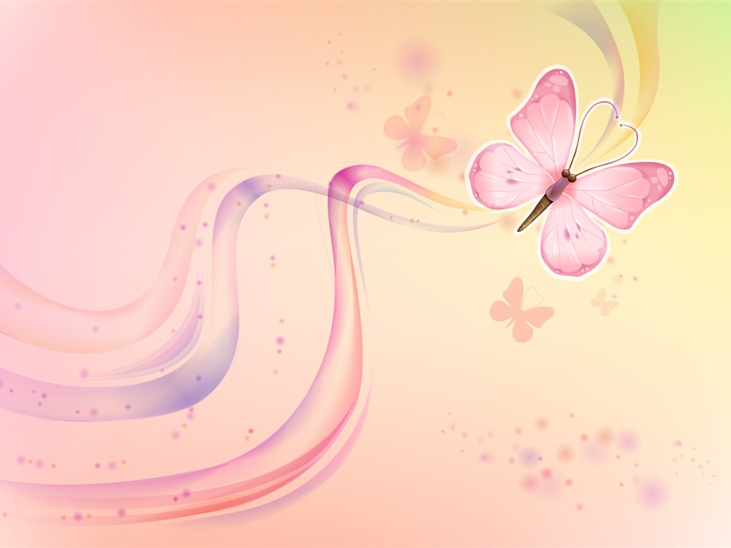 Colorful vector background wallpaper (2) #10 - 1024x768