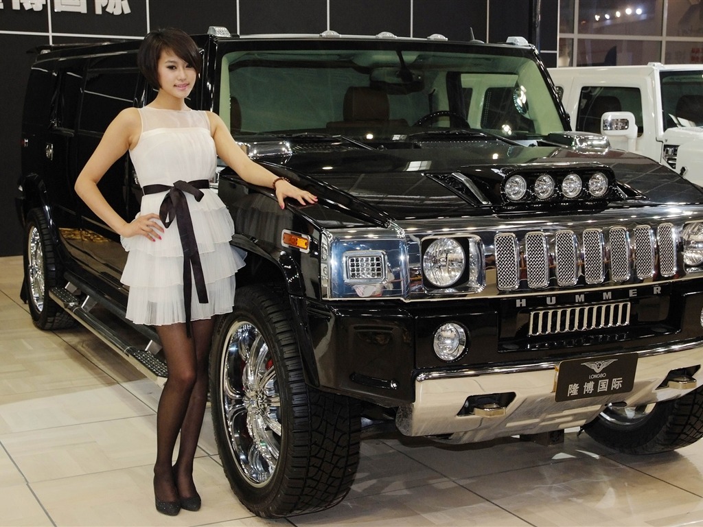 2010 Beijing International Auto Show Heung Che beauty (rebar works) #5 - 1024x768