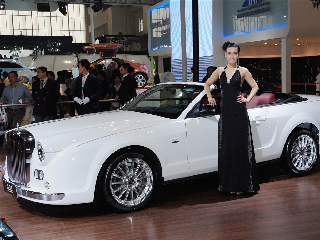 2010北京國際車展香車美女(螺紋鋼作品) #12 - 1024x768