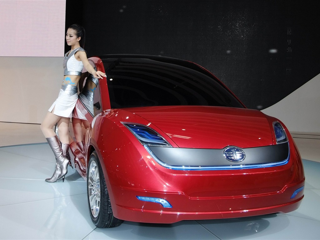 2010北京國際車展香車美女(螺紋鋼作品) #24 - 1024x768