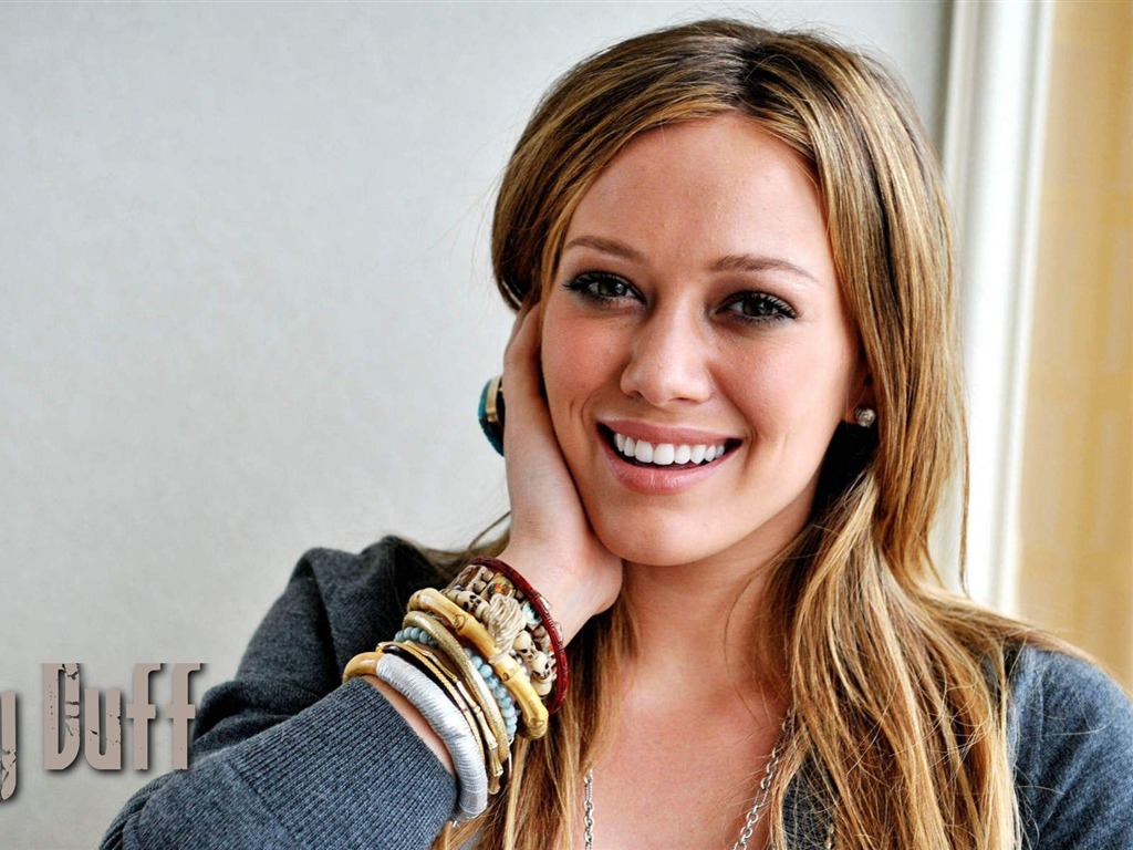 Hilary Duff krásnou tapetu #45 - 1024x768