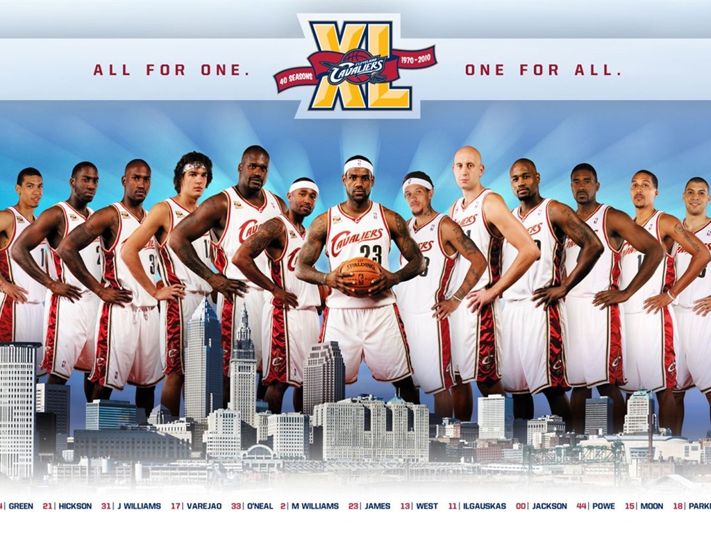 Cleveland Cavaliers nuevos fondos de pantalla #1 - 1024x768