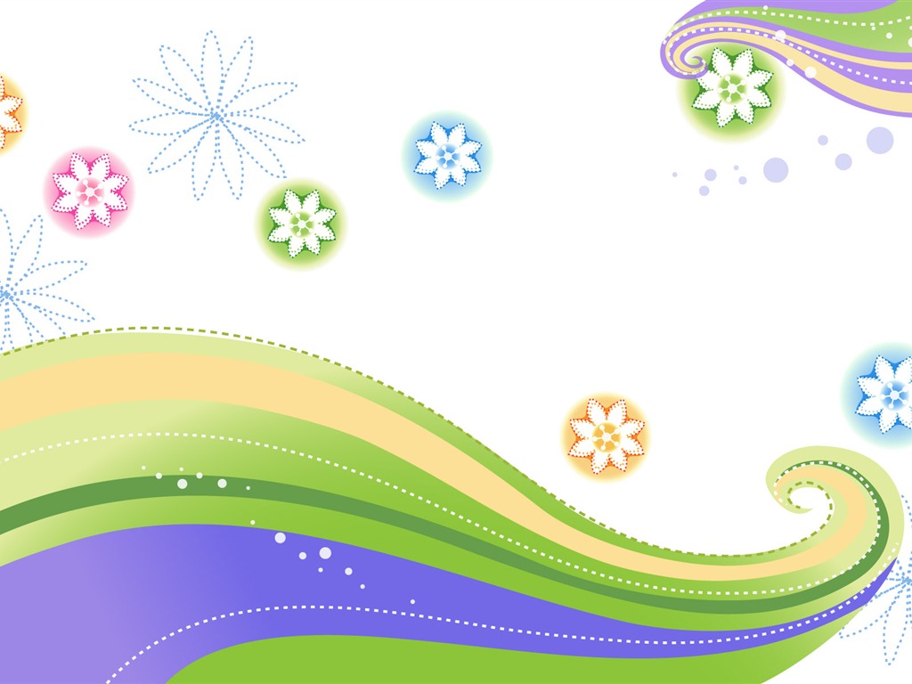 Colorful vector background wallpaper (3) #11 - 1024x768