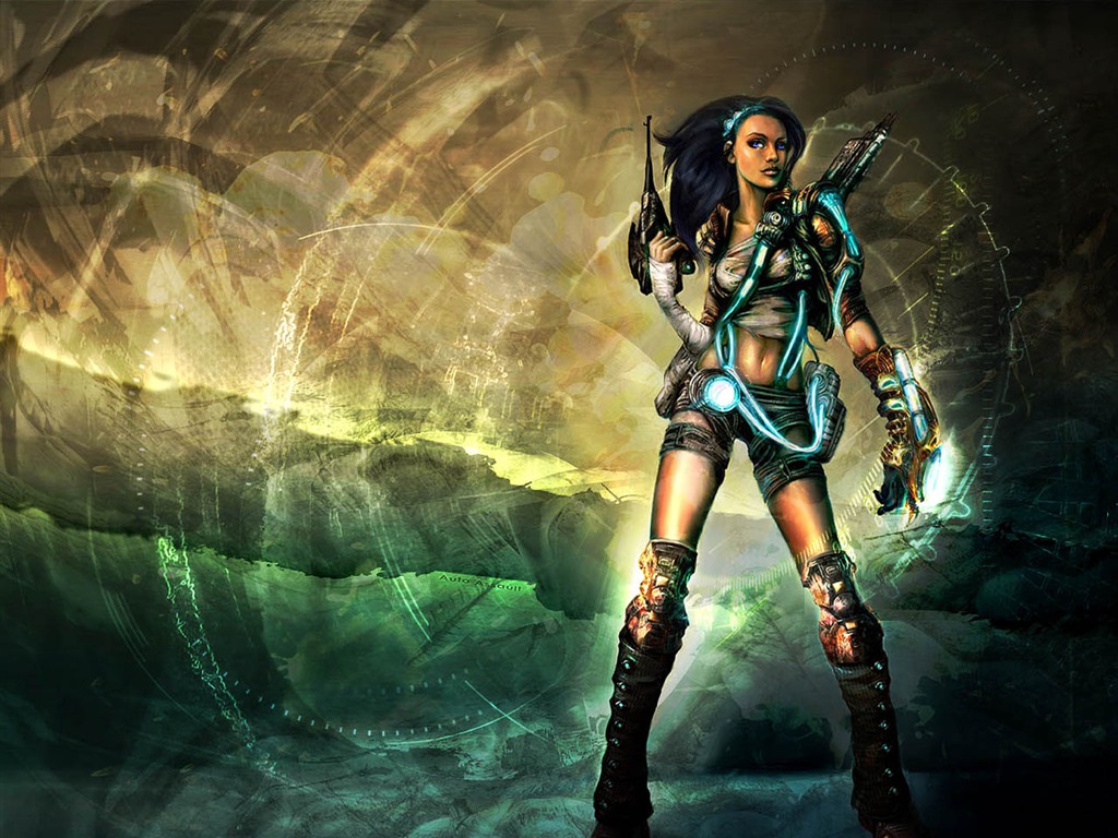遊戲戰鬥 壁紙(一) #10 - 1024x768