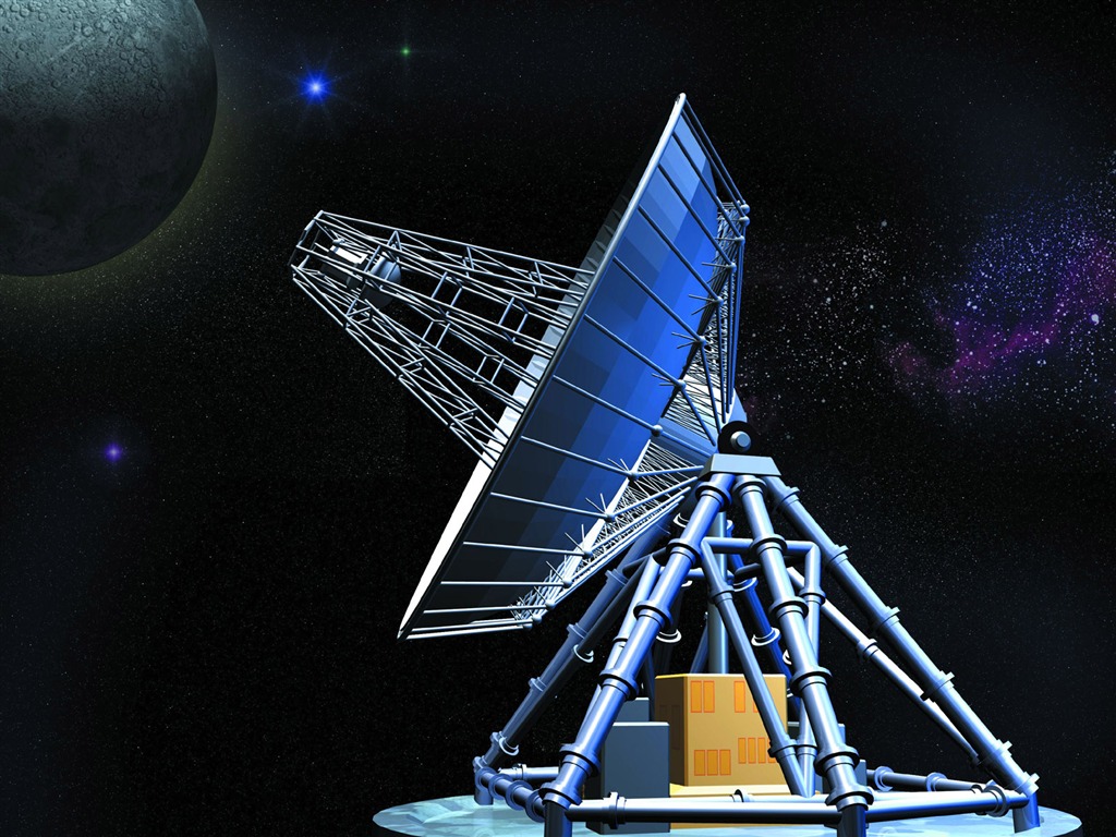 Satellite communications wallpaper (1) #13 - 1024x768