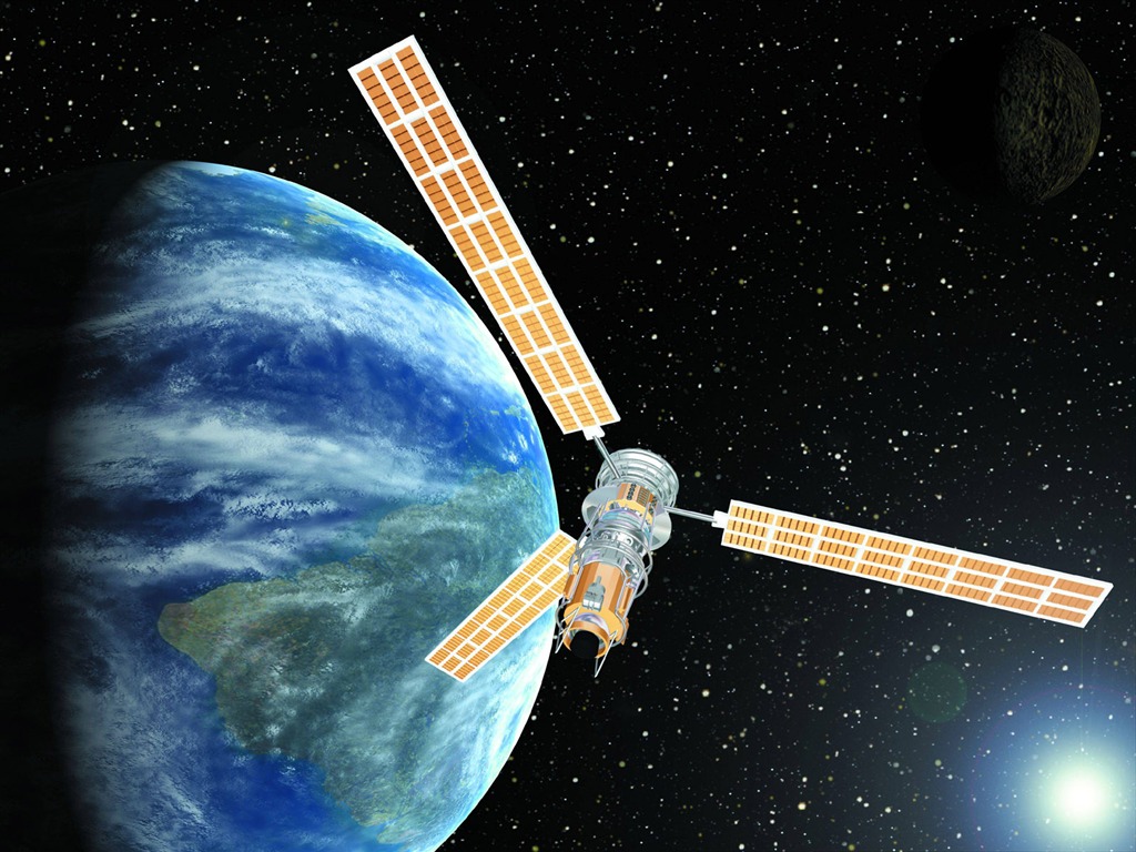 Satellite communications wallpaper (1) #14 - 1024x768