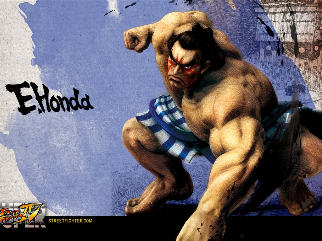 Super Street Fighter 4 inkoustové čínském stylu wallpaper #7 - 1024x768