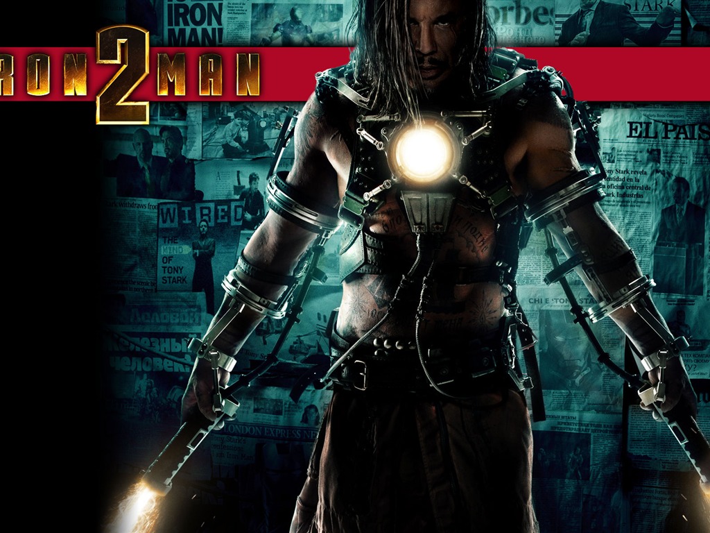 Iron Man 2 鋼鐵俠2 高清壁紙 #29 - 1024x768