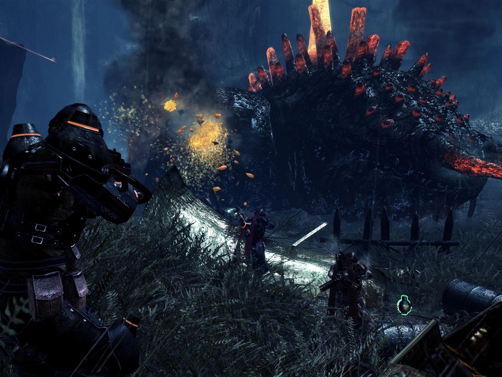 Lost Planet 2 失落的星球2 高清壁紙(二) #11 - 1024x768