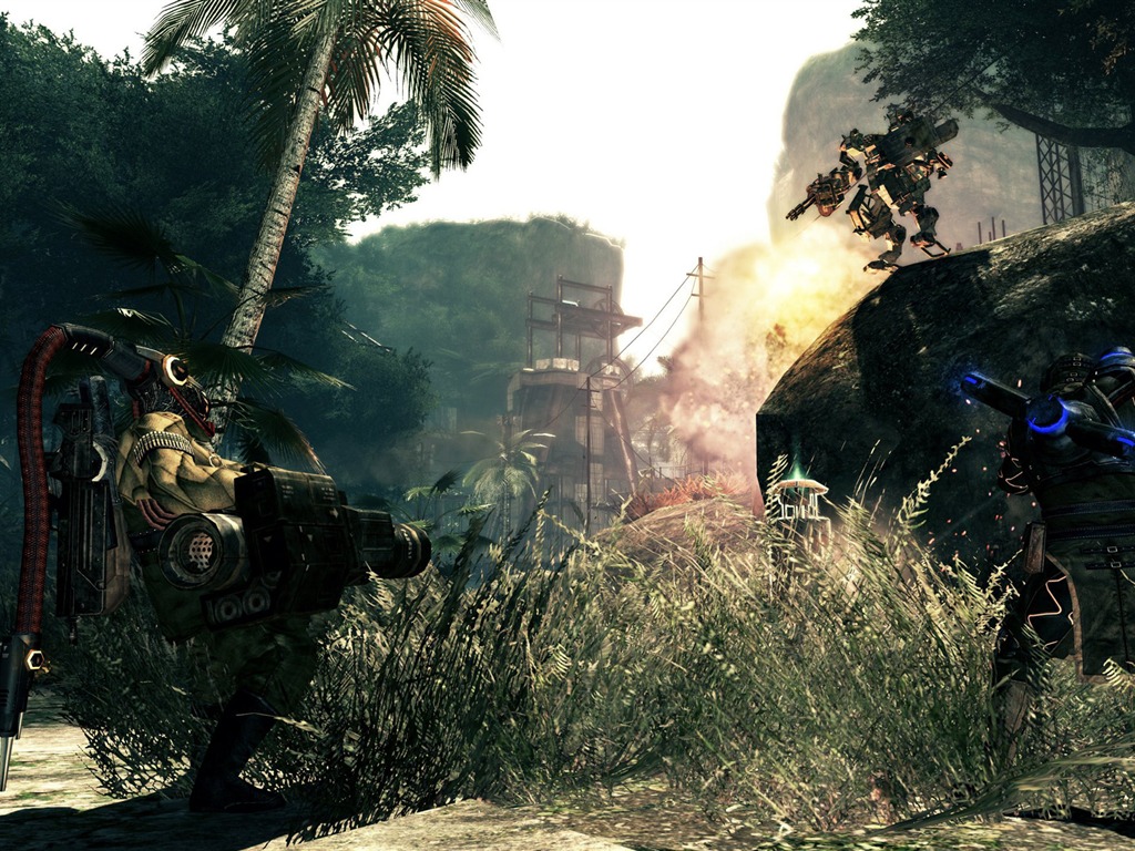 Lost Planet 2 失落的星球2 高清壁紙(二) #17 - 1024x768