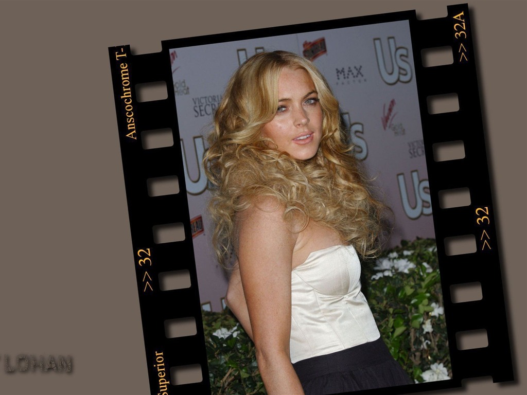 Lindsay Lohan krásná tapeta #4 - 1024x768