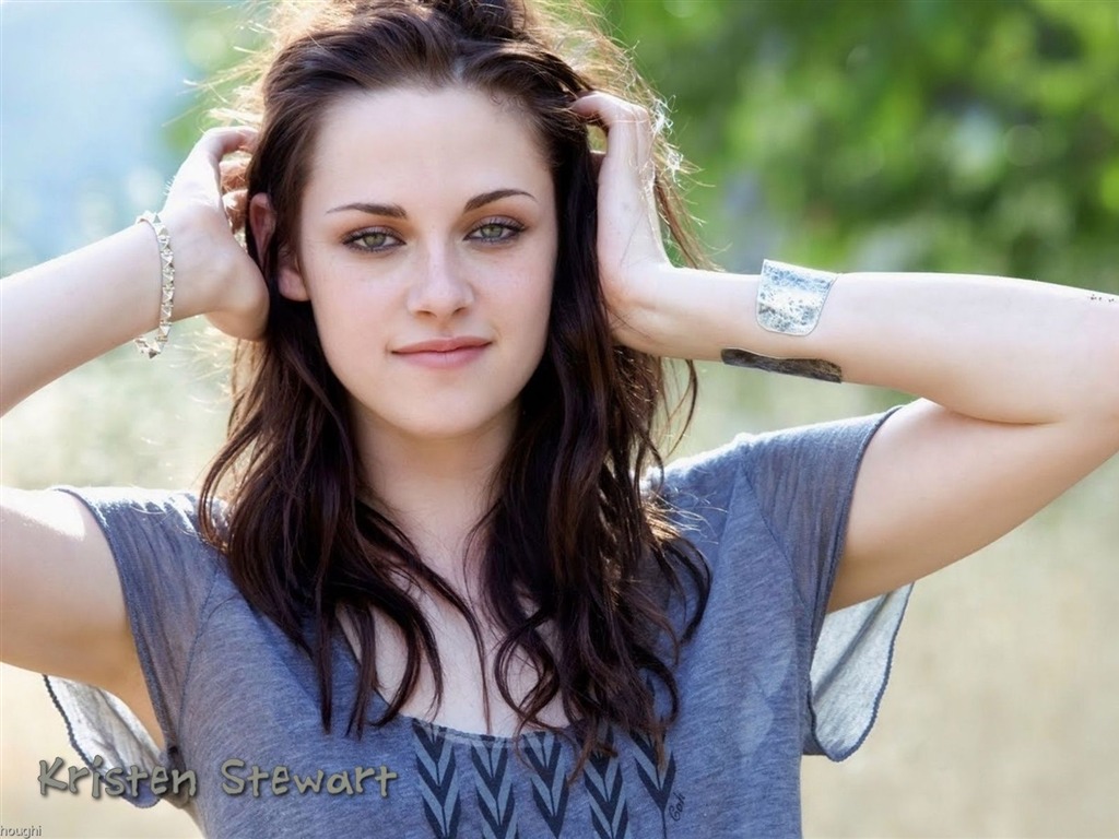 Kristen Stewart krásnou tapetu #14 - 1024x768