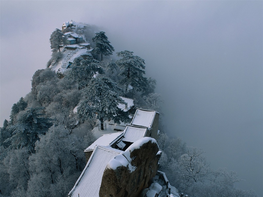 冬天雪景壁紙 #12 - 1024x768