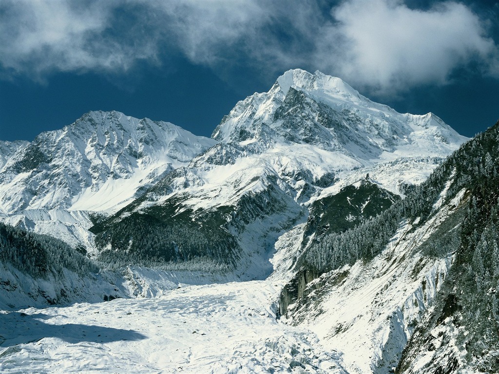冬天雪景壁紙 #20 - 1024x768