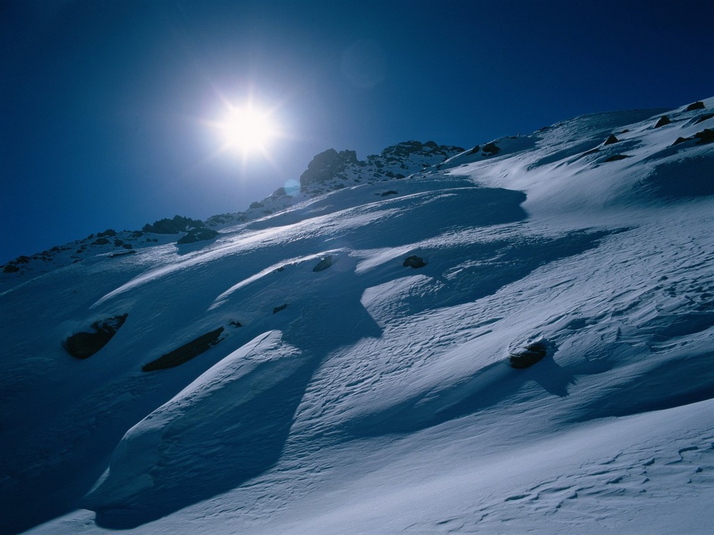 冬天雪景壁紙 #30 - 1024x768