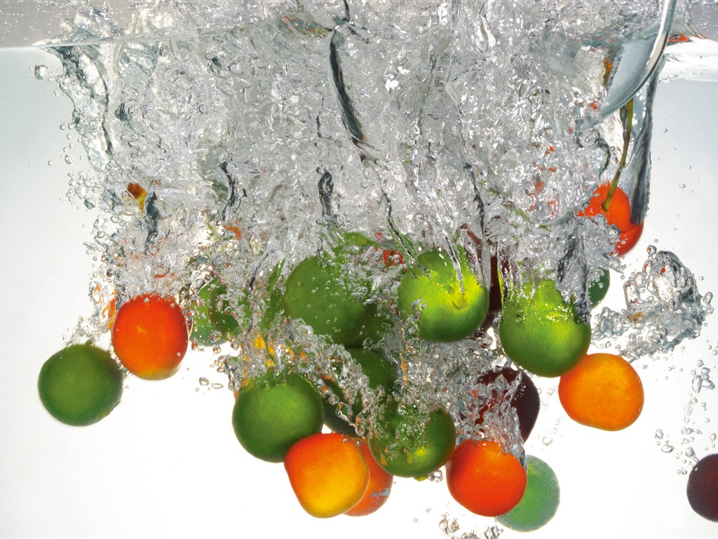 Dynamic fruit wallpaper (1) #8 - 1024x768