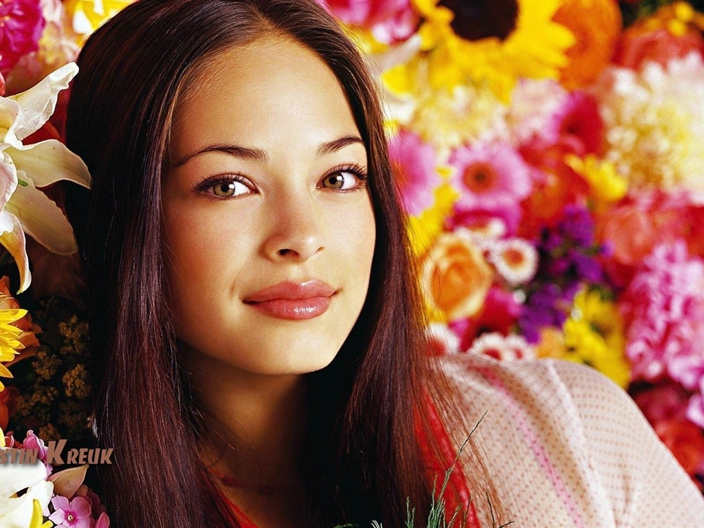 Kristin Kreuk beau fond d'écran #6 - 1024x768