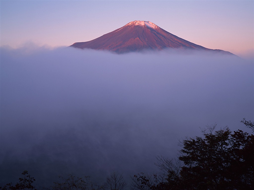 Mount Fuji, Japonsko tapety (1) #18 - 1024x768